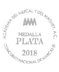 Certificado Medalla plata 2018