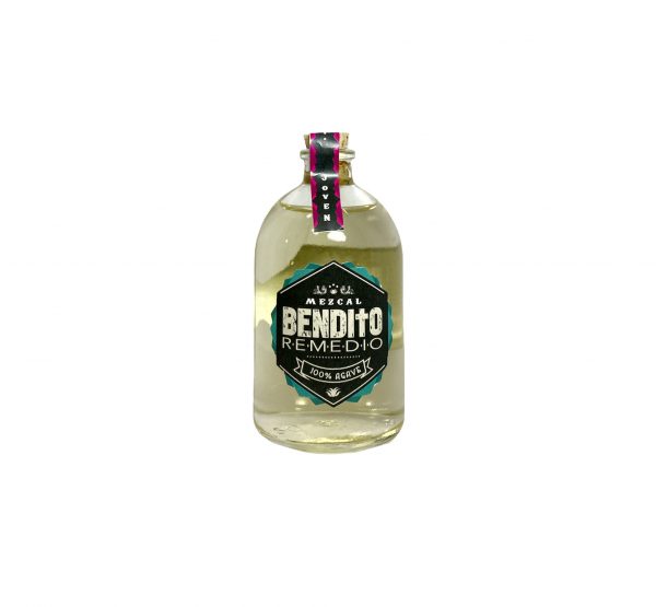 Mezcal ARTESANAL Bendito Remedio ESPADÍN Joven 120 ml